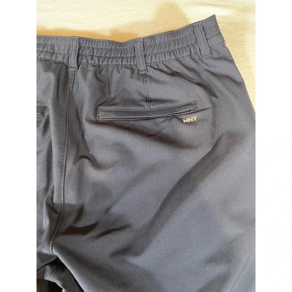 Marc New York Mens Performance Tech Pants Navy Blue Stretch 34/29 Travel Chino